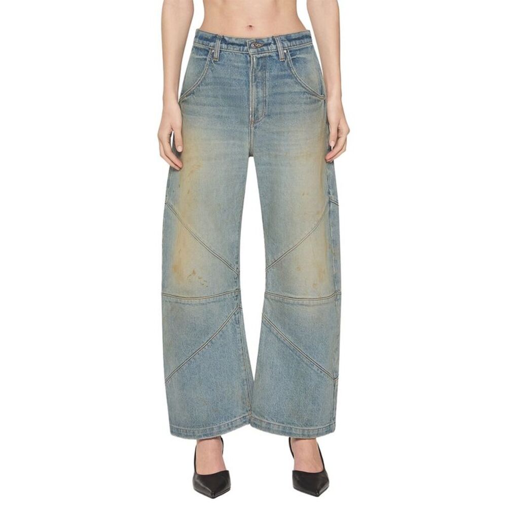 Eb Denim Womens Freddy Cropped Barrel Jean